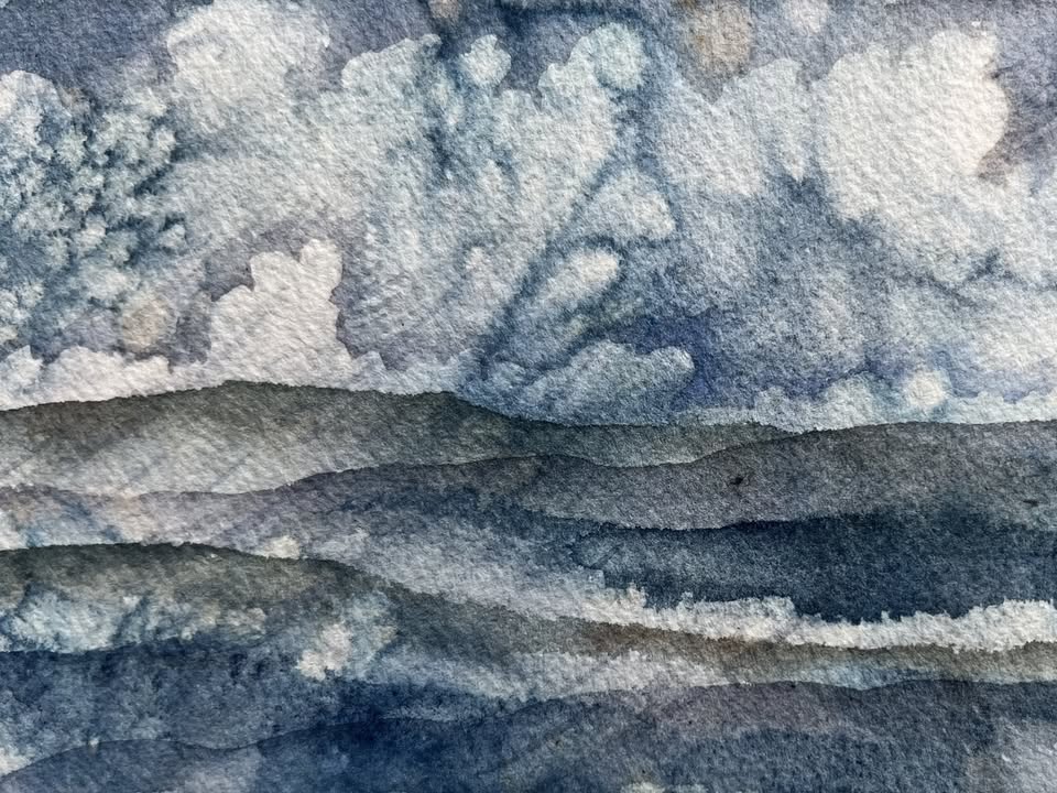 Exploring Color and Texture with Water Color with Katie Graham.