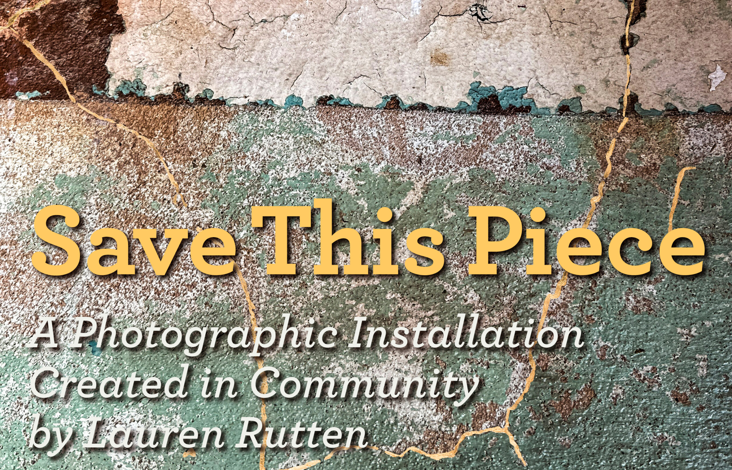 Save This Piece Artist Talk